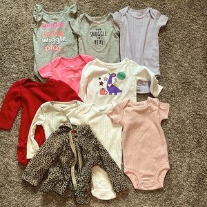 Infant girls onesies